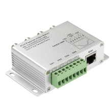 UTP 4 Channel Passive Video Balun BNC to RJ45 Networking Transceiver Adapter AHD