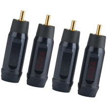 4Pieces Auditory Solder Connectors Perfect For Professional Sound Systems 1 Set 6.5mm