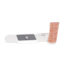 Lightweight Wooden Camera Handle Wood Hand Grip for FM2 Quick Installation Silver