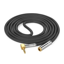 Professional 3.5mm Cable for Microphones and Phones Male to Female AUX Cord 8m elbow