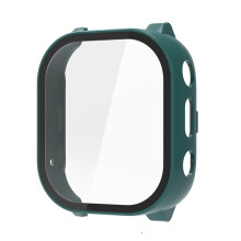 Kids Watch Shell Screen Protector Guard Cover Tempered Glass Case for Pine needle green