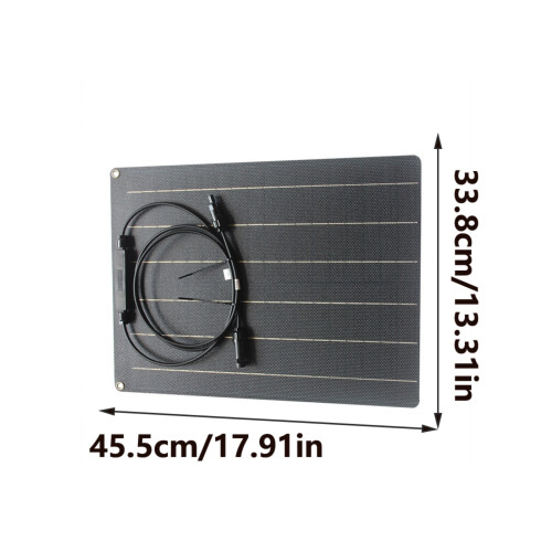 Flexible 30W Solar Charger Board Waterproof Construction for Camping Charging 2
