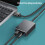 USB to Optical and 3.5mm Auditory Extractor for Connecting TV PC to Amplifier 20com 4