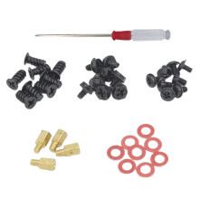 Durability Computer Screws Motherboard Standoffs Assortment Kit for pc Case Package 1