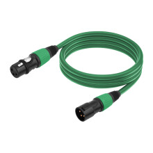 3Pin Male to Female Cord Microphone Cable for Power Amplifiers Loudspeakers 10m Green