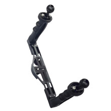 Lightweight Aluminum Alloy Diving GripTray Stabilizer with Comfortable Black Color