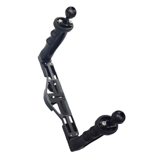 Lightweight Aluminum Alloy Diving GripTray Stabilizer with Comfortable Black Color
