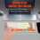 Portable Keyboard 68Key Thin USB Wire Keyboard with ARGB Lighting for Gaming 6