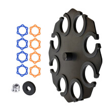 Space Saving On-Stage Multi Mic Holder Organizers for Up to 8Handheld Mic Octagon