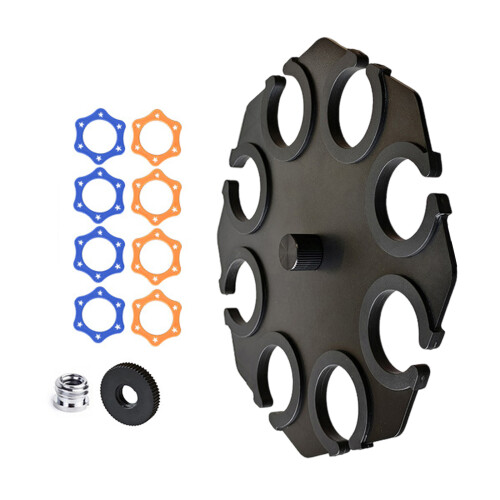 Space Saving On-Stage Multi Mic Holder Organizers for Up to 8Handheld Mic  Octagon