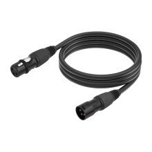 1m-10m 3Pin Microphone Cord Extension Cable in 7 Color for Equipment 5m Black