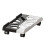 Solid Desktop Computer Tower Stand for Improved Workspaces Comfort PC Black and white 1