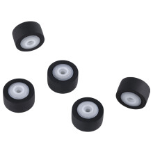 Set of 5 Radio Tape Recorder Player Pinch Rollers Replacement Pulley Wheel