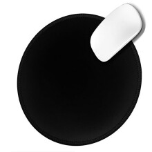 Waterproof Round Mouse Pad with NonSlip Rubber Base for Office and Home Use Lock the edge