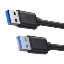 Durability USB3.0 Male to Male Cable USB to USB Cable for Fast Data Transfer 2m