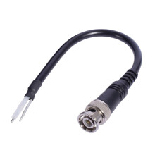 BNC Pigtail Cable Male Female Coaxials Connectors 20cm Open Wire for CCTV Camera male head