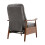 Living And Home Manual Recliner Armchair, Grey 3