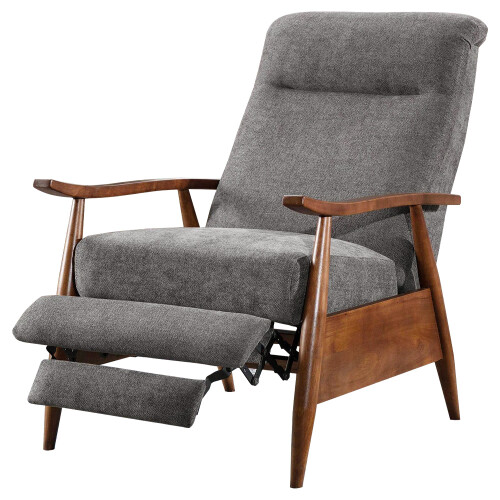 Living And Home Manual Recliner Armchair, Grey 1