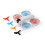 Quick Release Propellers Replacement Low Noise Propeller For Drones Two pairs in orange 9