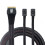 SFF8654 8i to 2x SFF8643 Data Cable Support SLIM SAS4.0 Fast Speed for Server 0.8m 1