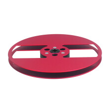 7" Aluminum Takeup Reel 2 Hole for 1/4inch Reel to Reel Open Reel Tape Decks Red