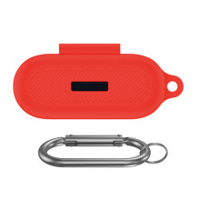 Earbud Silicone Shockproof Shell Flexible Washable Sleeve Skin Case for WF-C510 Red