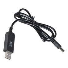 Step Up Voltage Converter USB5V to DC5521 12V Adapter Cord for LED Light Routers