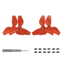Precise Crafted Quadcopter Propellers Safe Flights,for Sports Competitions 2 pairs Red