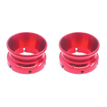 Aluminum Speaker Accessory Cups for NAB Hub Adapters Portable Auditory Devices Red