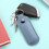 Microfiber Leather USB Flash Drive Holder Secure Protective Case With Keychain Pink 1