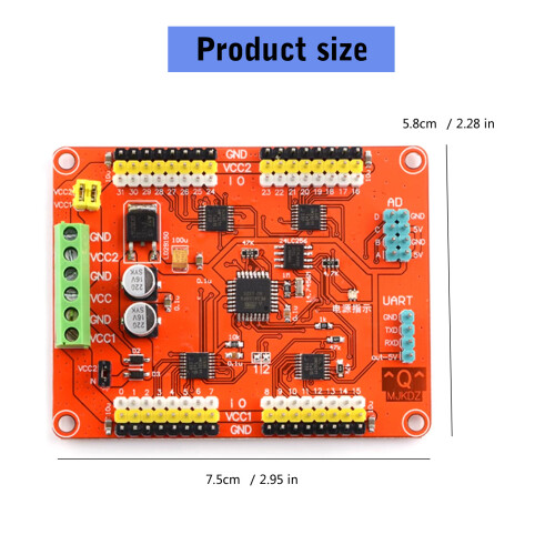 RelRobotics Servo Controller 32 Servo Control Module Board for Accurate Control 2