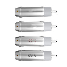 Screw-fastened Music Plugs Silver Connectors for Home Theater Accessories 7.5mm