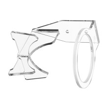 Acrylic Vertical Holder Stand for 2024 Model Speaker Secure Placement Transparent