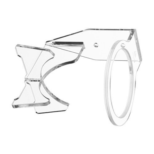 Acrylic Vertical Holder Stand for 2024 Model Speaker Secure Placement Transparent