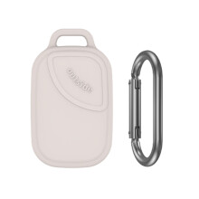 Upgrades Soft Silicone Coating Silicone Protective Case for Tile by Life360 Beige Color