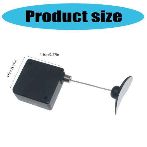 Pack of 1/2/4 Retractable Remote Control cwith Adjustable Leashes for TV 1 1