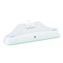 Charging Station Stand with Light and Indicator Light Fast Charging Holder White