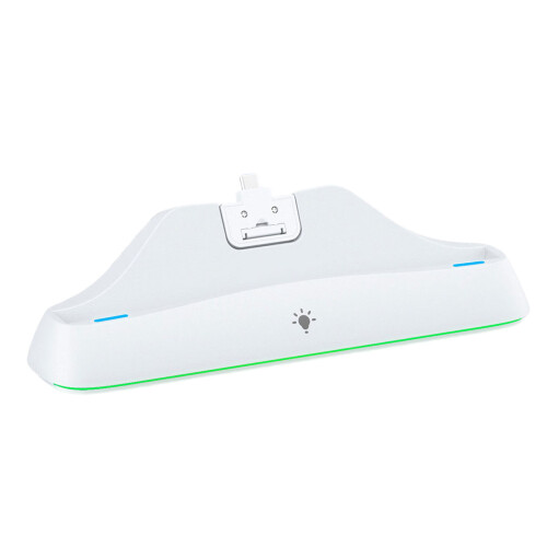 Charging Station Stand with Light and Indicator Light Fast Charging Holder White