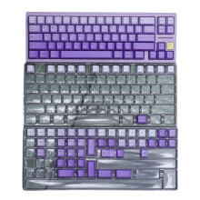 125PCS Color PBT Keycaps Heat Sublimation Keycap For Gaming Mechanical Top Engraved