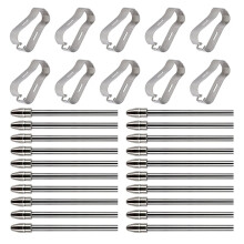 4/6/10/20pcs Marker Pen Tips Replacable Pencil Tip for N10 20 S9FE S7FE 20 nibs 10 clips