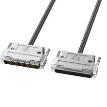 Fast Speed DB62 Male Female Extension Cable SCSI Data Line for 1.5m male to female