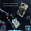 Innovative Macro Keypad Programmable Macro Keyboards for Gaming and Editing 8 keys 9