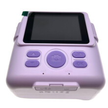 Kids Camera for Instants Prints and 1080P Videos with 32GB Storage and Extras Purple