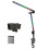 Flexible LED Microphone Stand With 180Degree Rotation Capability YZ 38S octagonal bas 1