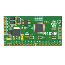 16CH 5 in 1 Modbus Rtu Digital IO Module Switching Input RS485 NPN DI-DO Pin 16DI
