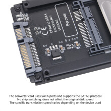 PC Laptop CFast Card to SATA3.0 22Pin Adapter High Performances Hard Drive With cable