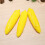 Cute Avocado Bread Corn Shaped Organizers Pouch Carrying Bag Box For Small Items corn 6