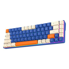 Compactly 60Percent Mechanical Gaming Keyboard Quiet Key Wire Keyboards lacustrine blue