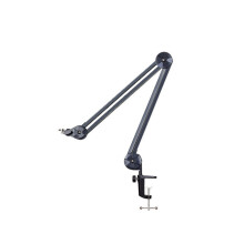 Adjustable Foldable Microphone Stand Holder for Live Streaming and Recording