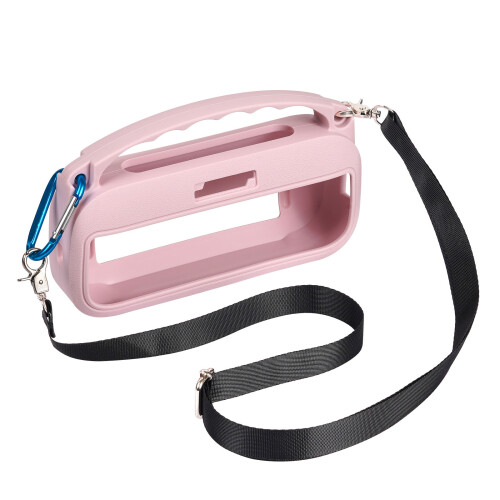 Protective Case Enclosure For Speaker ScratchProof Case Dust Resistant Pouch Pink